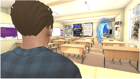 Classroom Environment in Enagage VR